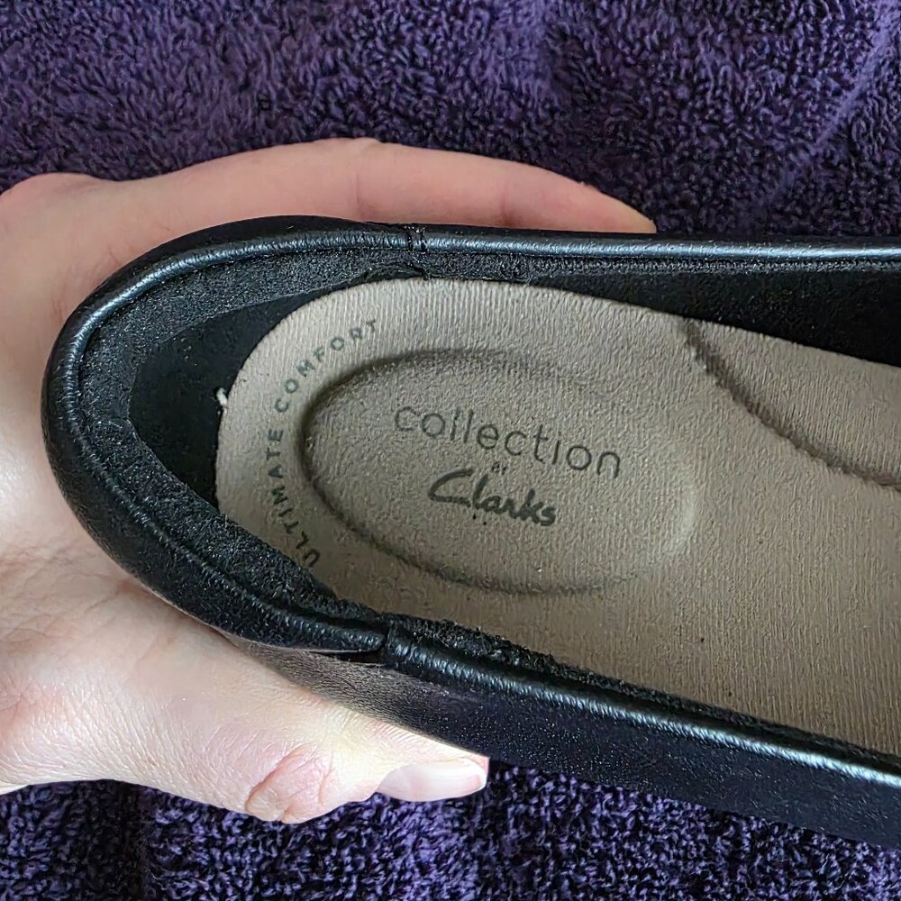 Clarks Juliet Palm Slip-On Size 10 - Picture 4 of 5